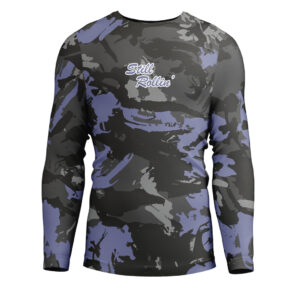 Still Rollin’ Purple Camo Rashguard